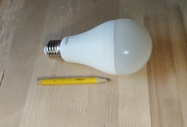 Восстановил LED-лампочку простым карандашом